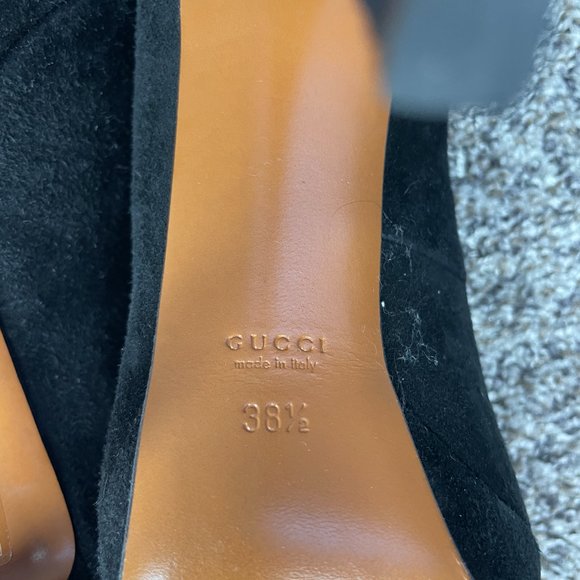 Authentic Gucci Peep Toe Heel -*Ships in box* Size 38 - Picture 12 of 15
